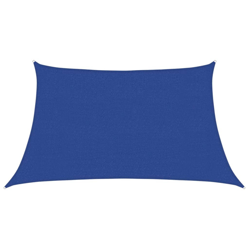 Voile d'ombrage 160 g/m² Bleu 3/4x2 m PEHD