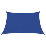 Voile d'ombrage 160 g/m² Bleu 3/4x2 m PEHD