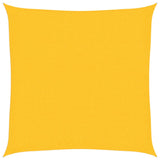 Voile d'ombrage 160 g/m² Jaune 2,5x2,5 m PEHD