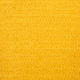 Voile d'ombrage 160 g/m² Jaune 2,5x2,5 m PEHD