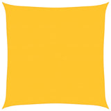 Voile d'ombrage 160 g/m² carré jaune 4,5x4,5 m PEHD