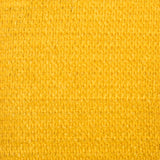 Voile d'ombrage 160 g/m² carré jaune 5x5 m PEHD