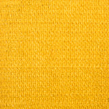 Voile d'ombrage 160 g/m² rectangulaire jaune 2x2,5 m PEHD