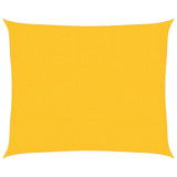 Voile d'ombrage 160 g/m² Jaune 2,5x3 m PEHD