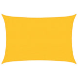 Voile d'ombrage 160 g/m² Jaune 2,5x3,5 m PEHD