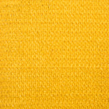 Voile d'ombrage 160 g/m² rectangulaire jaune 4x7 m PEHD