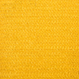 Voile d'ombrage 160 g/m² rectangulaire jaune 5x6 m PEHD