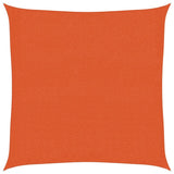 Voile d'ombrage 160 g/m² Orange 3,6x3,6 m PEHD