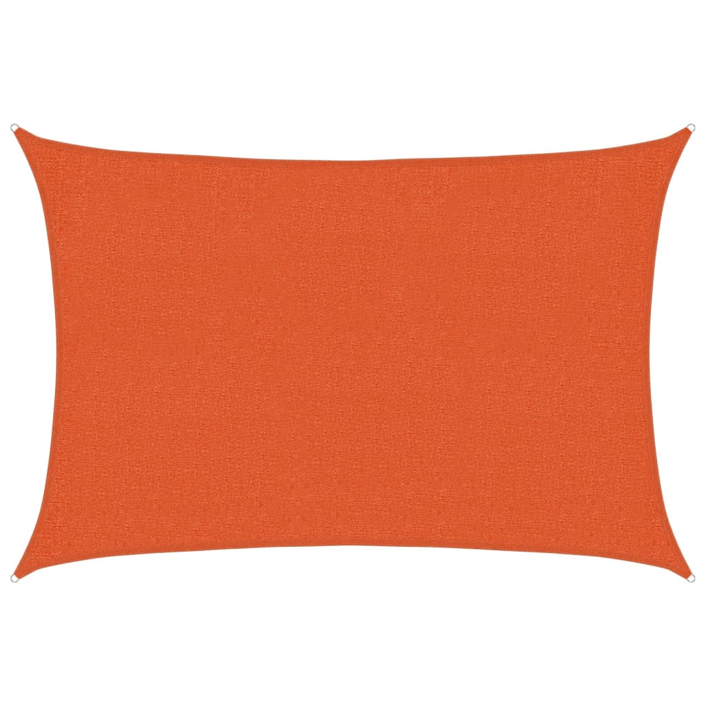 Voile d'ombrage 160 g/m² Orange 2x3 m PEHD