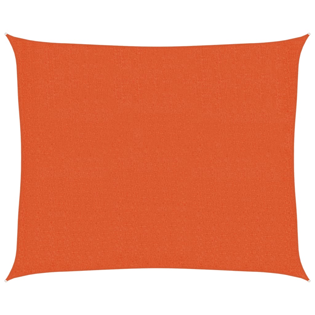 Voile d'ombrage 160 g/m² Orange 2,5x3 m PEHD