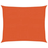 Voile d'ombrage 160 g/m² Orange 2,5x3 m PEHD