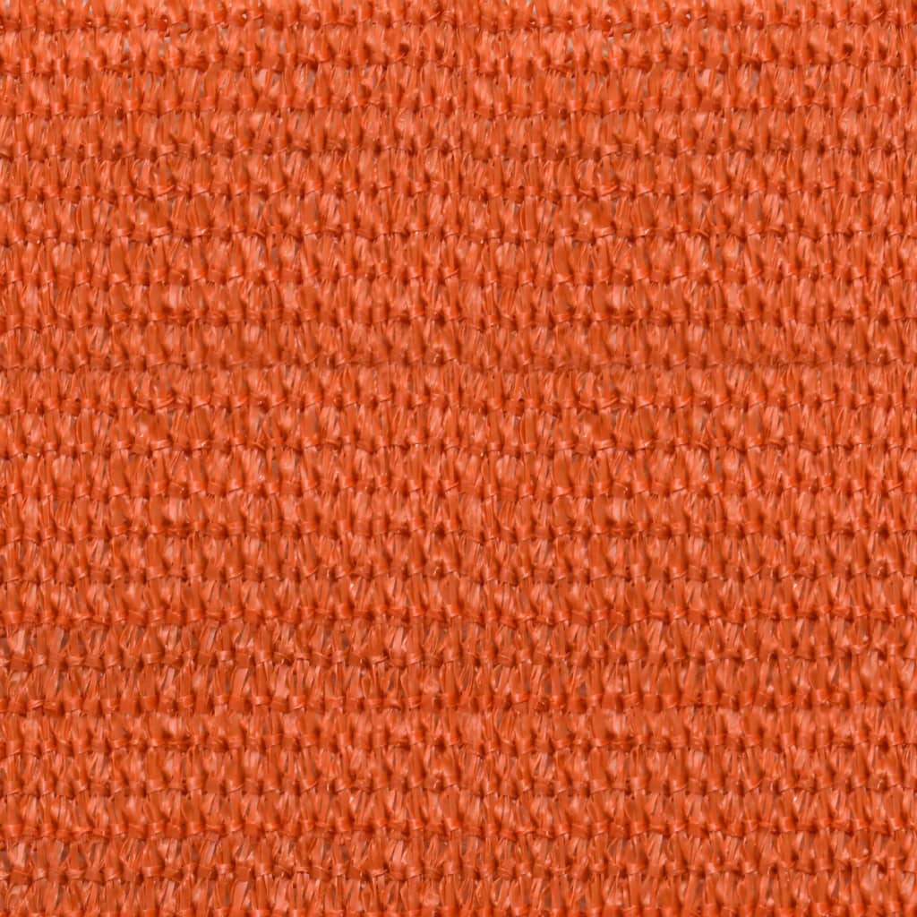 Voile d'ombrage 160 g/m² Orange 2,5x3 m PEHD