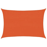 Voile d'ombrage 160 g/m² Orange 2,5x3,5 m PEHD