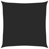 Voile d'ombrage 160 g/m² Noir 3x3 m PEHD