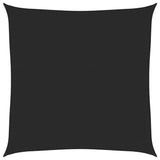 Voile d'ombrage 160 g/m² Noir 5x5 m PEHD