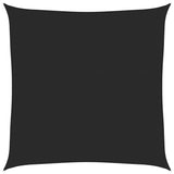 Voile d'ombrage 160 g/m² Noir 7x7 m PEHD