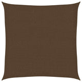 Voile d'ombrage 160 g/m² Marron 3x3 m PEHD