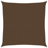 Voile d'ombrage 160 g/m² Marron 4x4 m PEHD