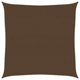 Voile d'ombrage 160 g/m² Marron 4,5x4,5 m PEHD