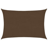 Voile d'ombrage 160 g/m² Marron 2x2,5 m PEHD