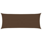 Voile d'ombrage 160 g/m² Marron 2x4,5 m PEHD