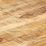 Couchtisch 110x60x40 cm Rohes Mangoholz