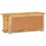 Meuble TV 90x35x40 cm Bois massif de manguier