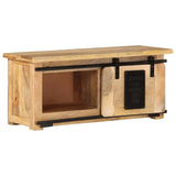 Meuble TV 90x35x40 cm Bois massif de manguier