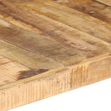 Table basse 140x70x40 cm Bois de manguier brut