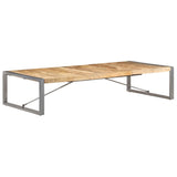 Table basse 180x90x40 cm Bois de manguier brut