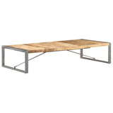 Table basse 180x90x40 cm Bois de manguier brut