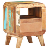 Bedside table 30x30x41 cm Solid reclaimed wood