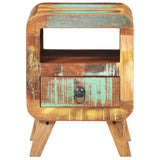 Bedside table 30x30x41 cm Solid reclaimed wood