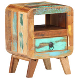 Bedside table 30x30x41 cm Solid reclaimed wood