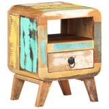 Bedside table 30x30x41 cm Solid reclaimed wood