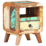 Bedside table 30x30x41 cm Solid reclaimed wood