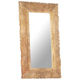 Miroir 80x50 cm Bois de manguier massif