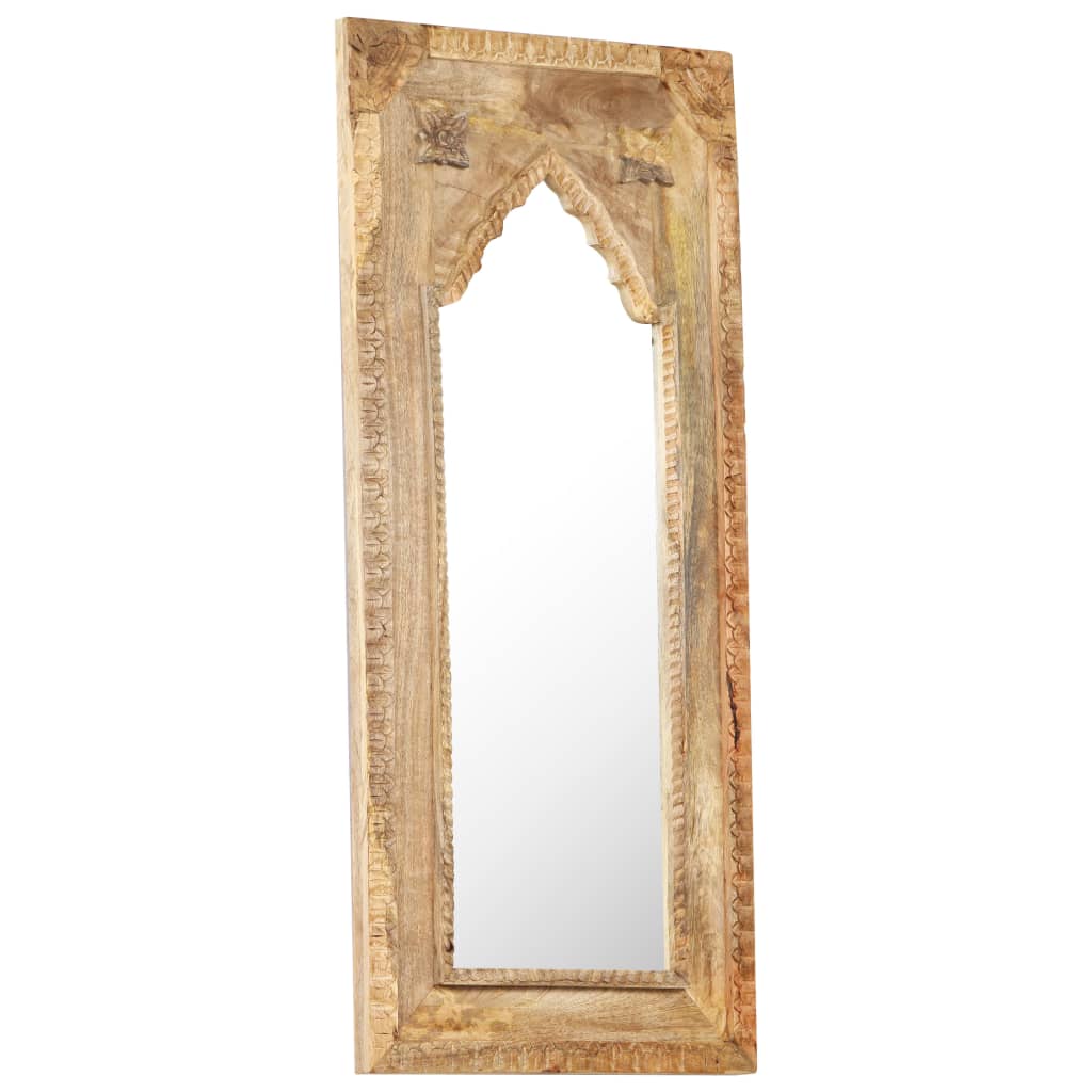 Miroir 50x3x110 cm Bois de manguier massif