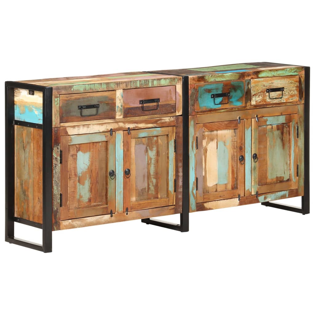 Buffet 172x35x80 cm Bois de récupération massif