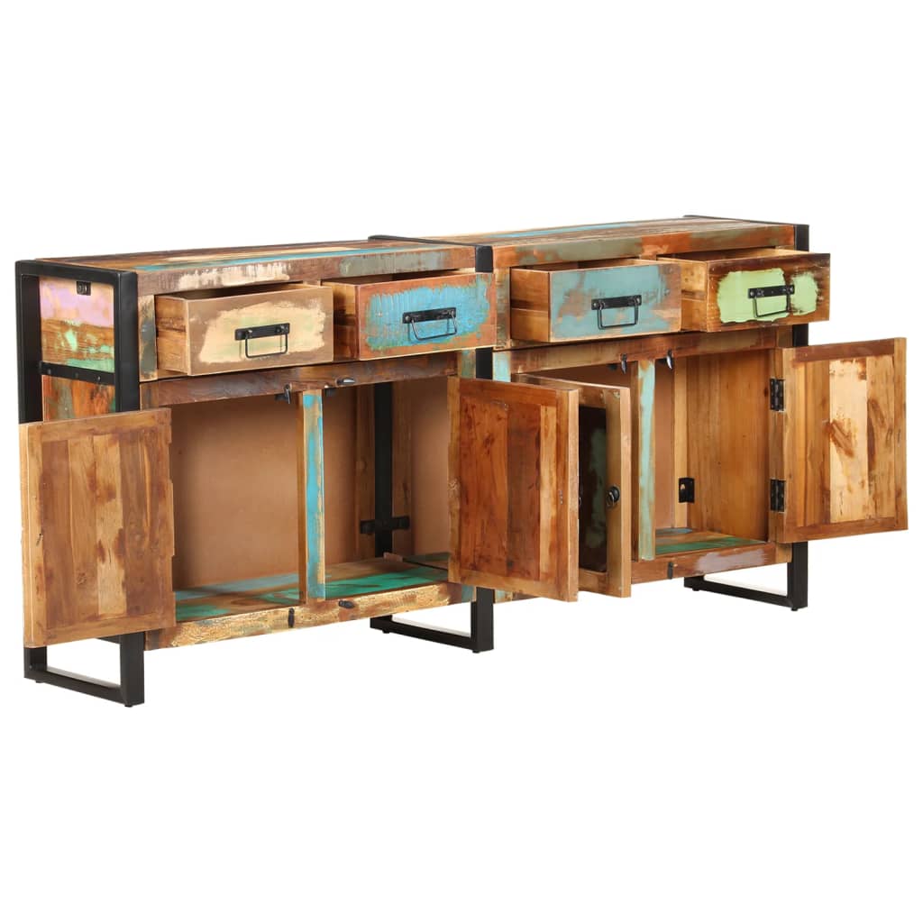 Buffet 172x35x80 cm Bois de récupération massif