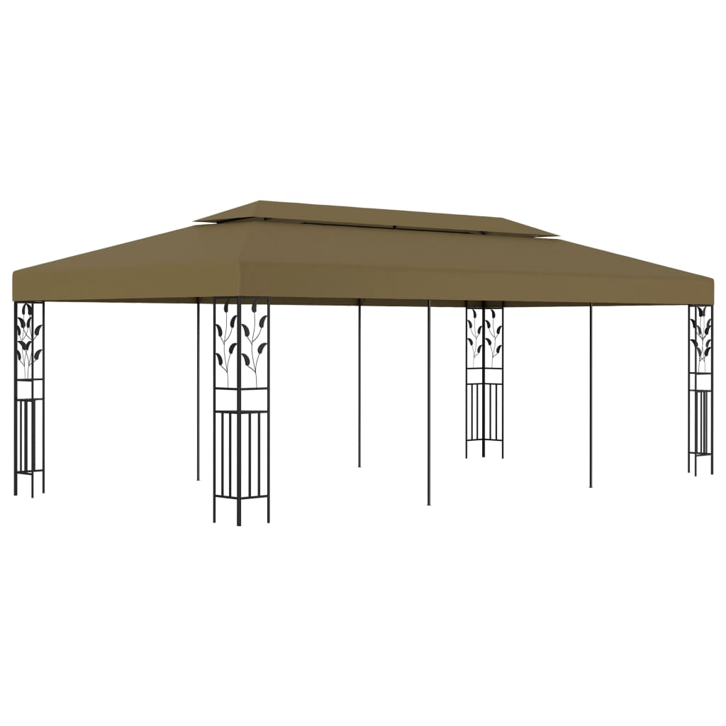 Partyzelt 6x3 m Taupe 180 g/m²