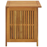 Boîte de rangement de jardin 60x50x58 cm Bois d'acacia solide