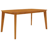 Table de jardin 160x90x75 cm Bois d'acacia solide