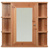 Bathroom mirror cabinet Oak 66x17x63 cm MDF