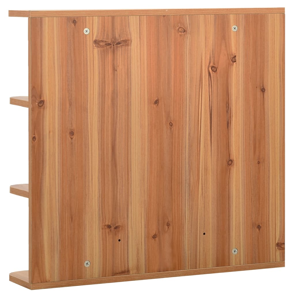 Badezimmerspiegelschrank Eiche 66x17x63 cm MDF