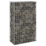 Gabion wall with covers Galvanized steel 60x30x100 cm