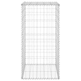 Mur en gabion avec couvercles Acier galvanisé 60x50x100 cm