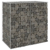 Gabion wall with covers Galvanized steel 100x60x100 cm