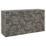 Gabion wall with covers Galvanized steel 200x60x100 cm