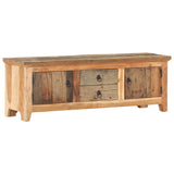 Meuble TV 120x30x40 cm Bois d'acacia et de récupération massif